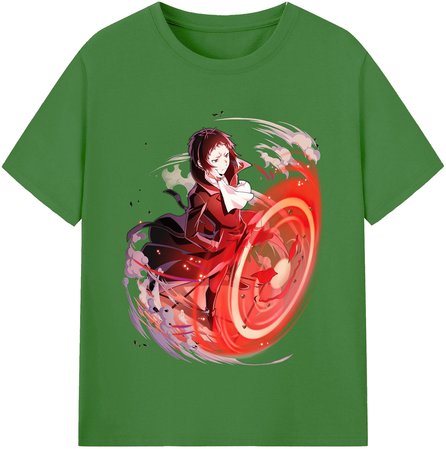 （画像用） 文豪ストレイドッグス Bungo Stray Dogs レディースカジュアルプリントTシャツ（綿100％）